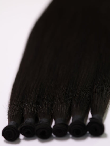 #1B Hand Tied Weft