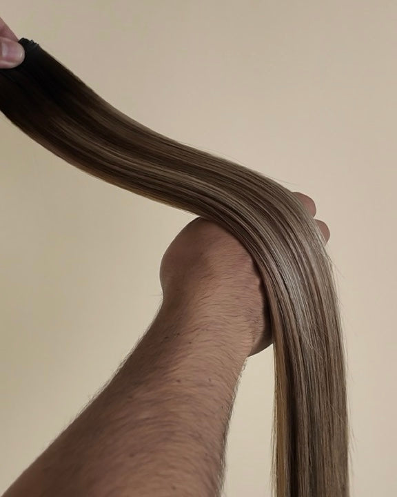 *NEW COLOR* R5-5/8/613 Genius Wefts (12" Wide 3 Pack)