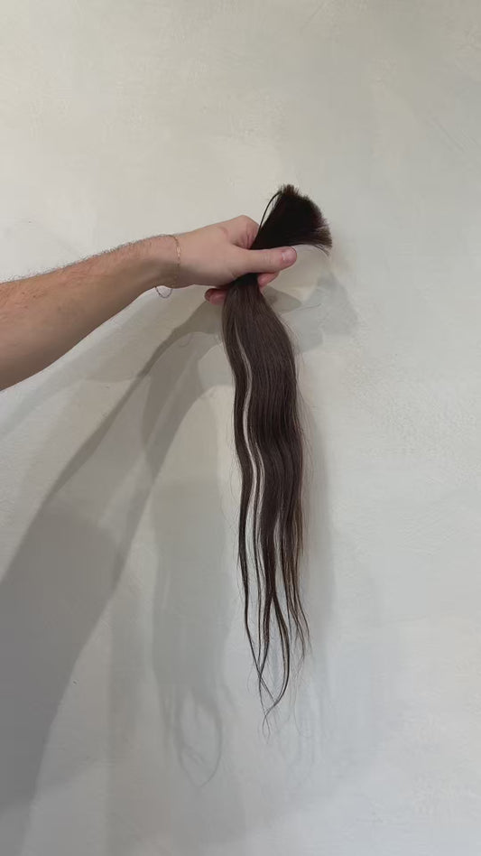 19" Virgin Slavic Hair Ponytail #006