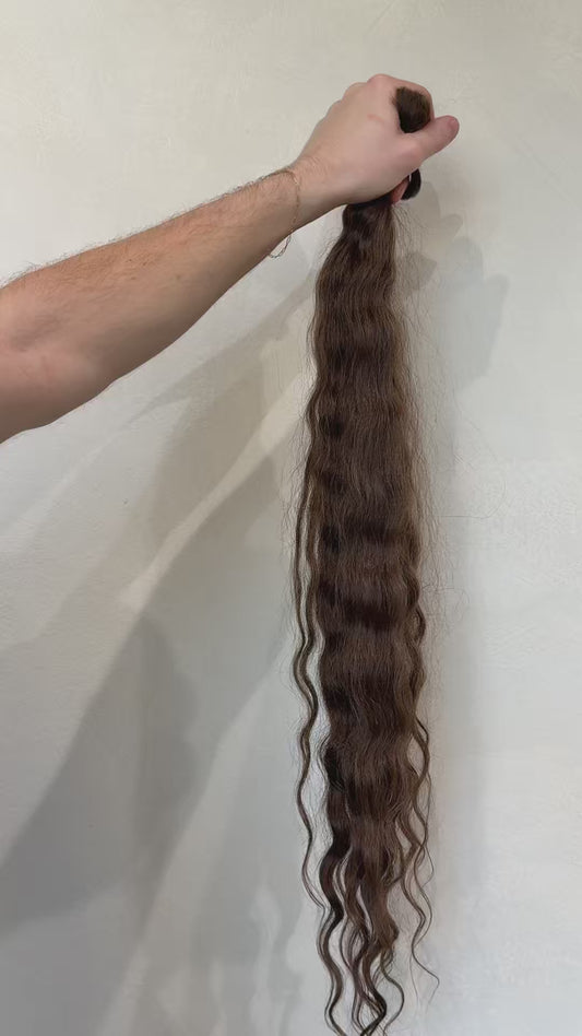 27" Virgin Slavic Hair Ponytail #002