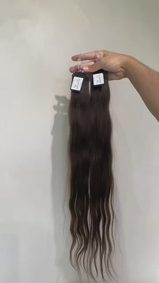 27" Virgin Slavic Hair Genius Weft #035
