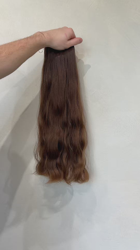 19" Virgin Slavic Hair Genius Weft #019