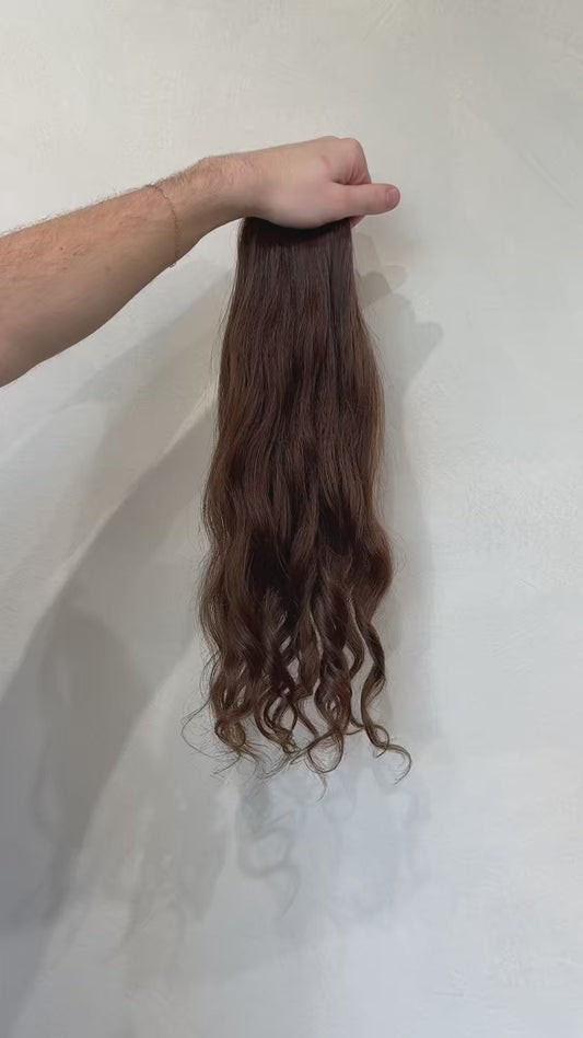 18" Virgin Slavic Hair Genius Weft #013