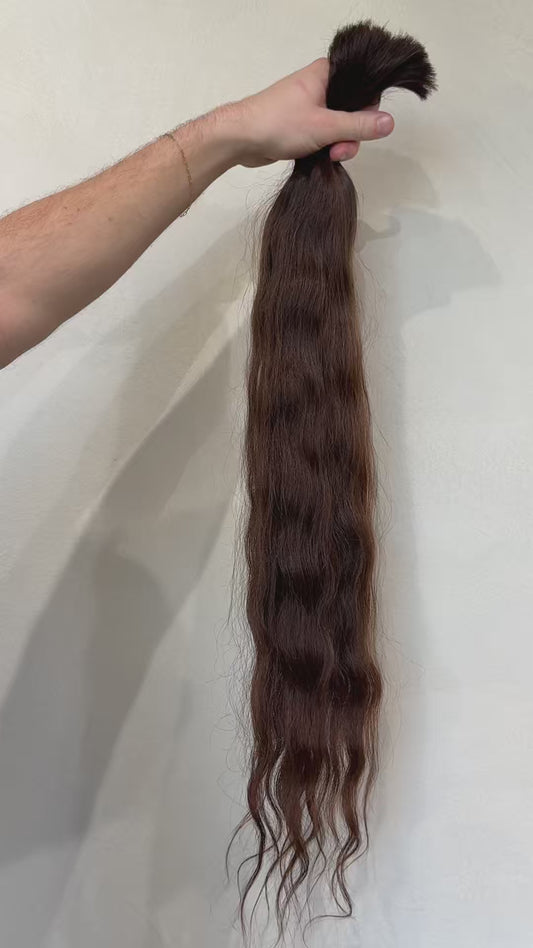 27" Virgin Slavic Hair Ponytail #004