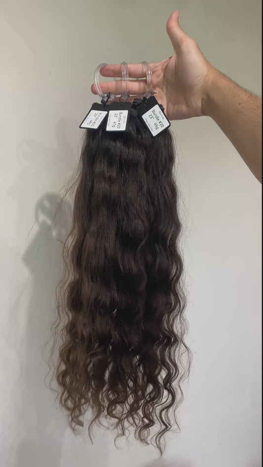 23" Virgin Slavic Hair Genius Weft #020