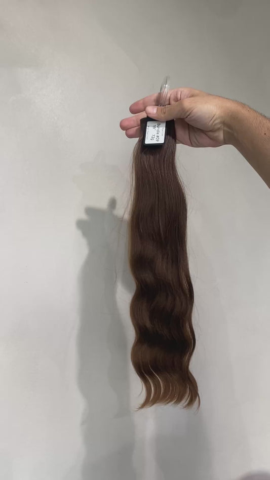 19" Virgin Slavic Hair Genius Weft #009