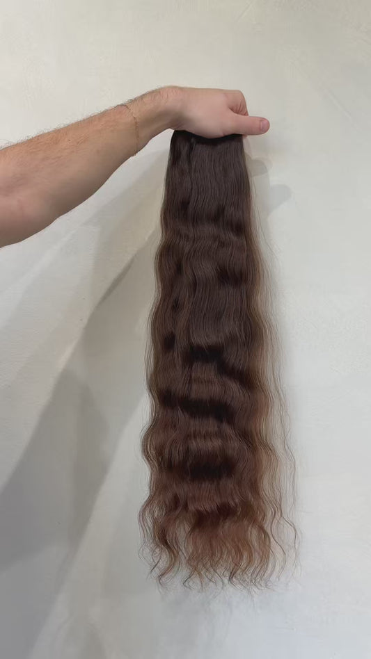 22" Virgin Slavic Hair Genius Weft #009