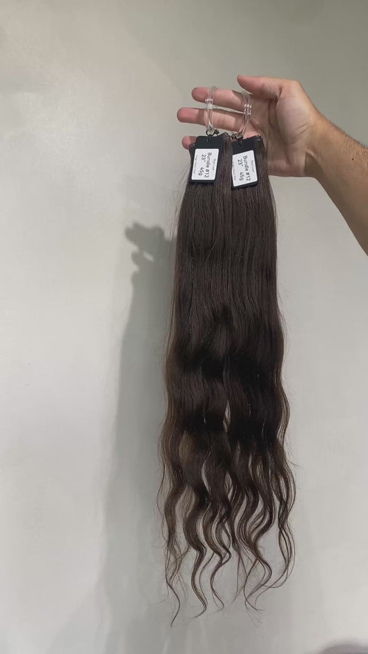 23" Virgin Slavic Hair Genius Weft #012