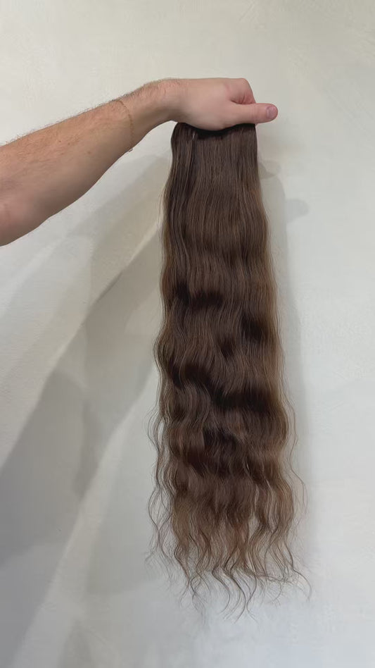 23" Virgin Slavic Hair Genius Weft #008