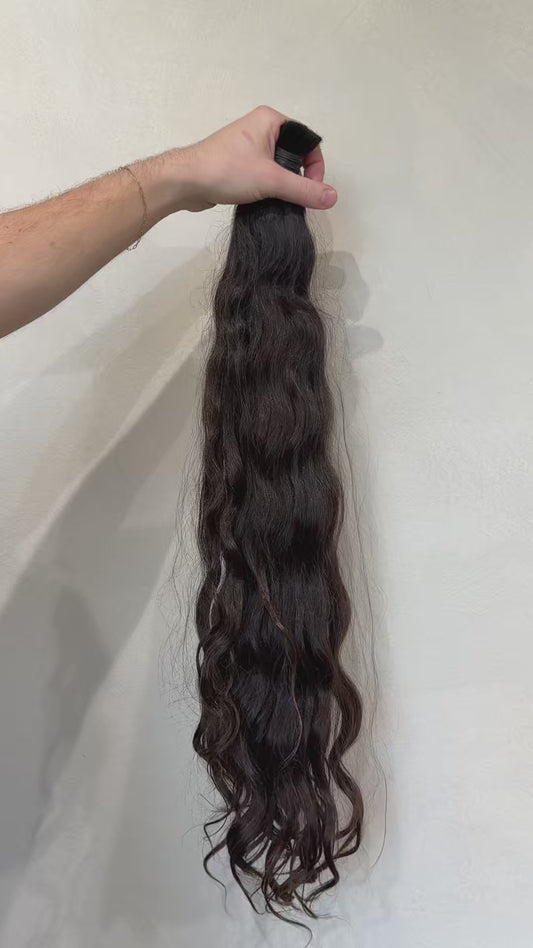 25" Virgin Slavic Hair Ponytail #024