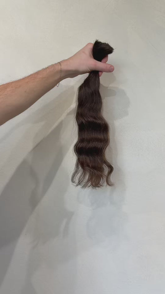 16" Virgin Slavic Hair Ponytail #007