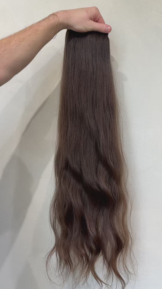 28" Virgin Slavic Hair Genius Weft #015