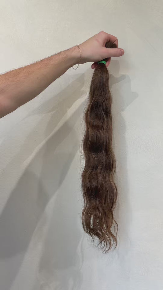 22" Virgin Slavic Hair Ponytail #001