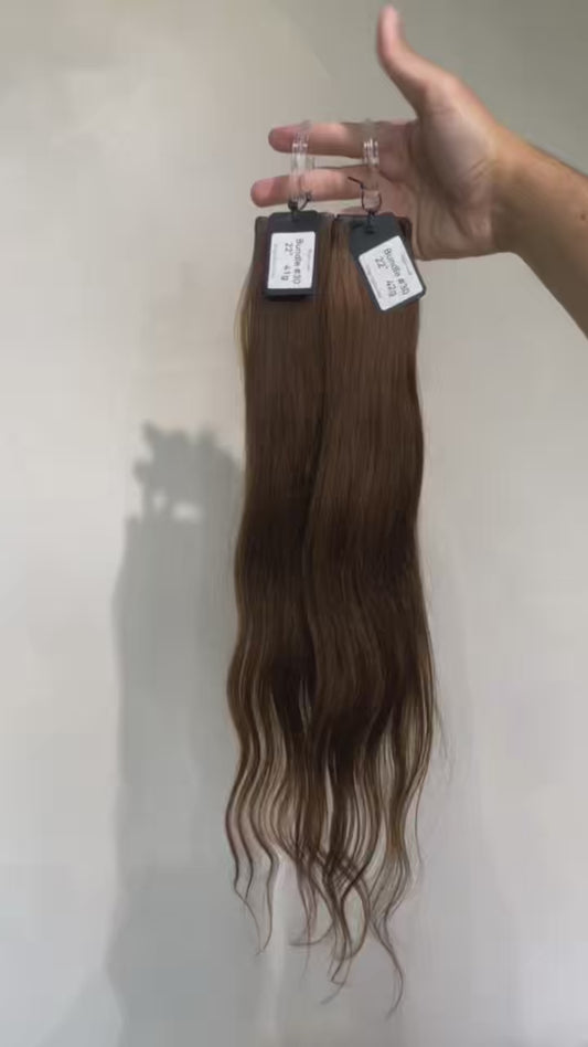 22" Virgin Slavic Hair Genius Weft #030