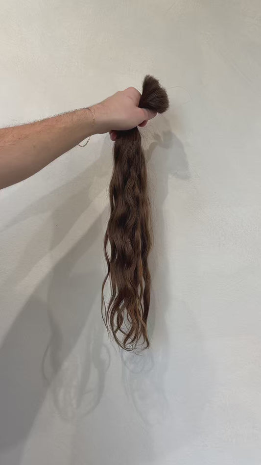 18" Virgin Slavic Hair Ponytail #020